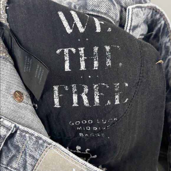 Free People Good Luck Barrel Jeans Size 24 - Picture 8 of 9